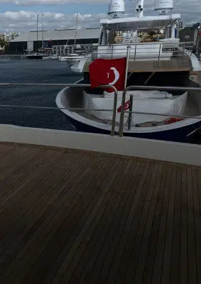 DC GOLD marine speaker in use on luxury yacht in Turkey