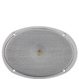 Premium white 6x9 inch marine speaker N69 Reference with spiderless technology.