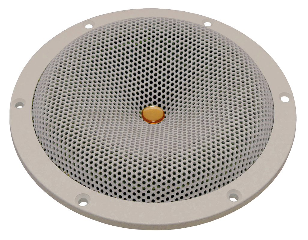 7-inch high output marine speaker N7 Classic, 100% waterproof white top view