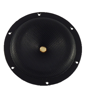 Best in class 7-inch marine speaker N7 Reference for superior sound quality black round front view.